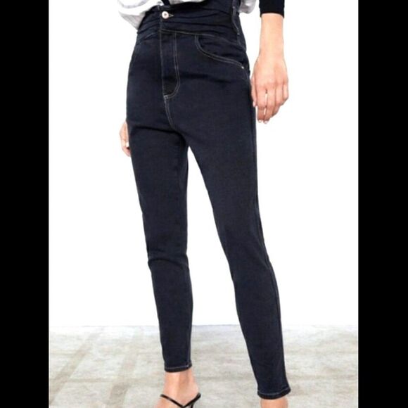 NWT Zara Z1975 Jeans Size 2/34 Tall - Picture 2 of 8